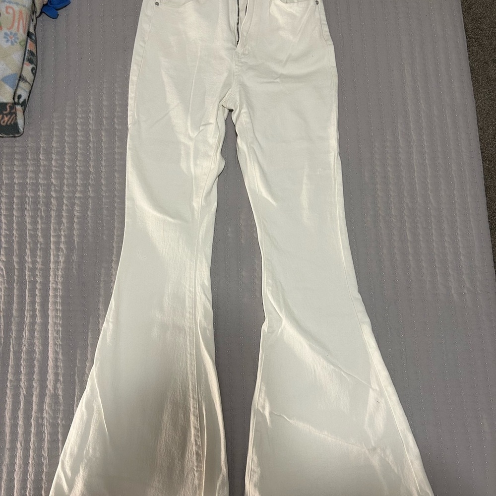 White Flared Women's Jeans